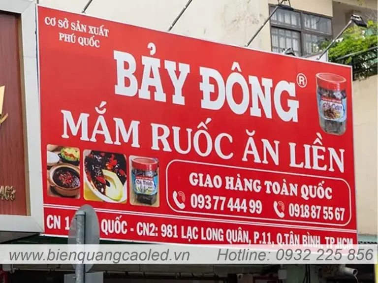 Bảng bạt quảng cáo
