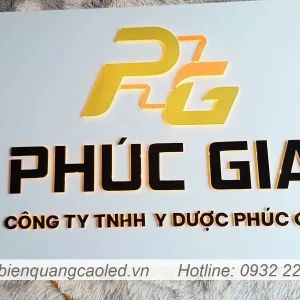 logo treo tuong den led sang dep