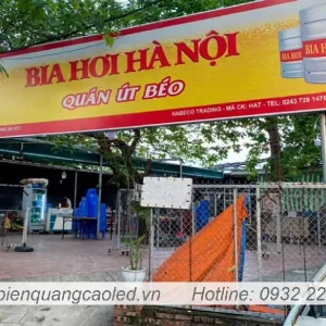 Bien quang cao quan bia hoi
