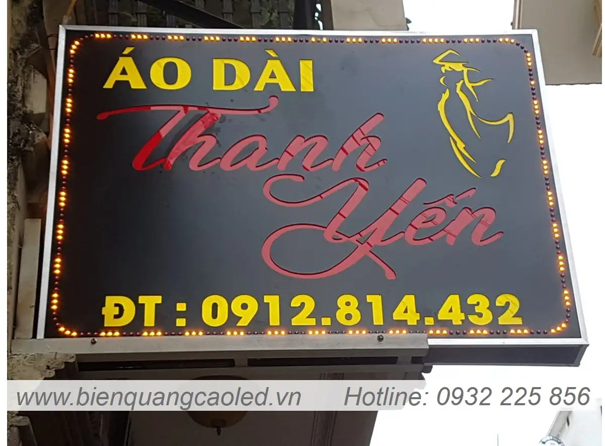 Bien vay LED nhay am ban kho lon
