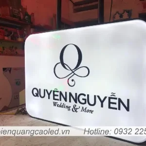 Bien vay hinh chu nhat sang den