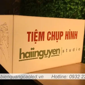 Bien vay hop den led 5 canh