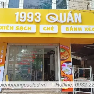 Chu mica noi 18cm khong sang den