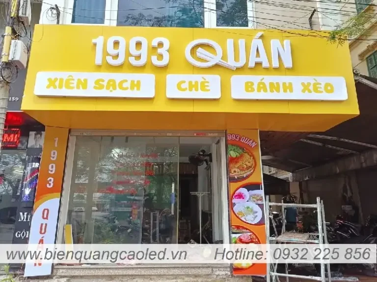 Chữ mica nổi 18cm không sáng đèn