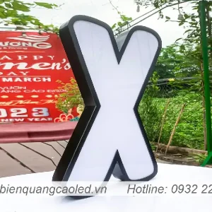 Chu noi mica den led long vien