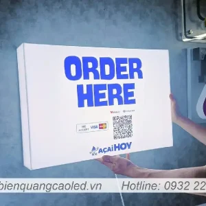 Hop den quang cao 5 canh