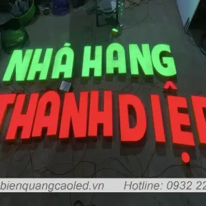 Lam chu mica do sang hat den