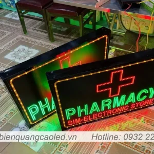 Nhan lam bien vay LED nhay am ban gia re