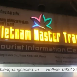 Thiet ke chu mica vang sang den
