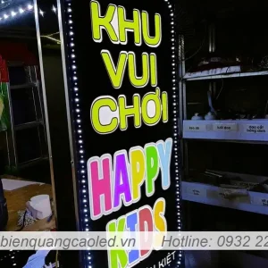 bien led nhay am ban khu vui choi