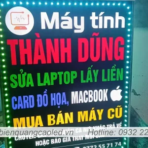 bien vay den led nhay am ban tiem sua may tinh