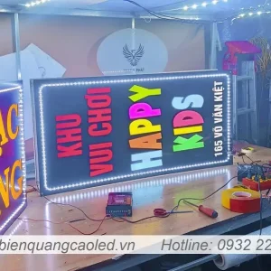 bien vay led nhay am ban khu vui choi tre em