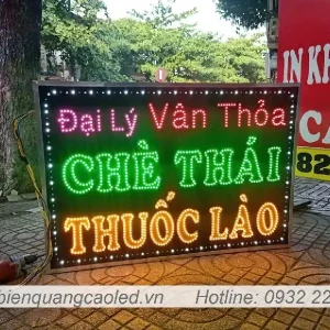 Bien vay led quang cao