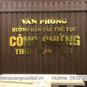 Lam bien quang cao Trang Phat