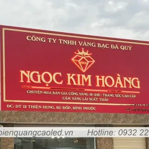 lam bien quang cao gia re