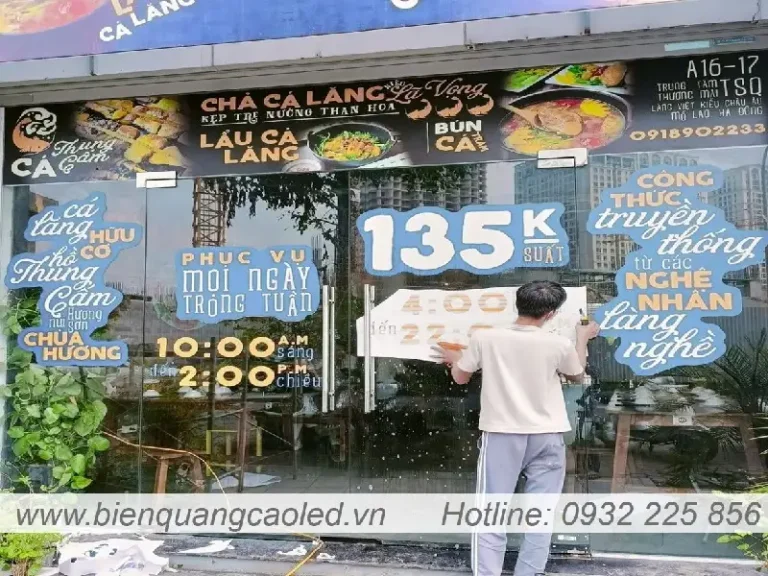Decal dán kính